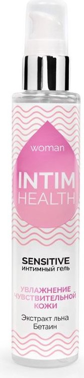 Деликатный лубрикант на водной основе Intim Health Sensitive - 100 гр.
