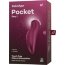 Малиновый вакуум-волновой стимулятор клитора с вибрацией Pocket Pro 1 - Малиновый вакуум-волновой стимулятор клитора с вибрацией Pocket Pro 1