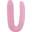 Розовый двусторонний фаллоимитатор 17.7 Inch Dildo - 22,5 см.  Цена 2 459 руб. - Розовый двусторонний фаллоимитатор 17.7 Inch Dildo - 22,5 см.
