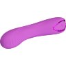 Фиолетовый мини-вибратор DJ Dick - 12,7 см.