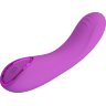 Фиолетовый мини-вибратор DJ Dick - 12,7 см.