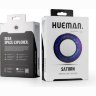 Фиолетовое эрекционное виброкольцо Saturn Vibrating Cock/Ball Ring