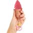 Малиновый мини-вибратор в форме мороженого Candice  Цена 4 974 руб. - Малиновый мини-вибратор в форме мороженого Candice