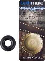 Чёрное эрекционное кольцо Gladiator