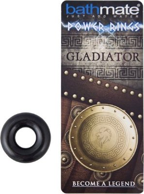 Чёрное эрекционное кольцо Gladiator  Цена 1 712 руб. Тугое чёрное колечко Gladiator, выполненное из эластичного материала, может взять под контроль вашу эрекцию. Хотите проверить? Просто натяните его на основание члена в момент его максимального напряжения, и последнее сохранится на протяжении всей близости. Gladiator – ваш маленький секрет качественного секса. Внутренний диаметр - 1,77 см. Страна: Великобритания. Материал: термопластичная резина (TPR).