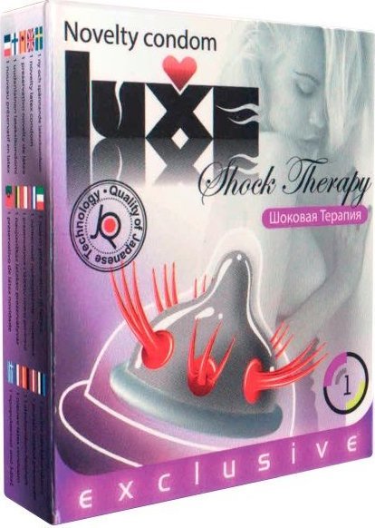 Презерватив LUXE Exclusive Шоковая Терапия - 1 шт.