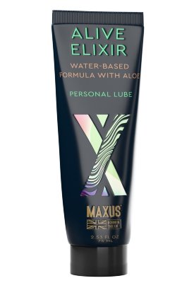 Интимный гель на водной основе MAXUS Alive Elixir - 75 мл. Натуральное восстановление – легкий гель на водной основе с экстрактом алоэ вера обеспечивает комплексный уход и комфорт. Основные преимущества: - Двойное применение – для ежедневной гигиены и интимной близости. - Интенсивное увлажнение – алоэ вера способствует регенерации кожи. - Физиологичный pH – поддерживает естественный баланс. - Мгновенный эффект – устраняет сухость и дискомфорт. Ключевые особенности: - Водная основа – естественные ощущения. - Не оставляет следов на одежде. - Совместим с презервативами и игрушками. - Не требует смывания. Aqua (Water), Glycerin, Propanediol, PEG-40 Hydrogenated Castor Oil, Hydroxyethylcellulose, Sodium Benzoate, Perfume, экстракт алоэ вера. Страна: Великобритания. Объем: 75 мл.