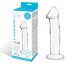 Прозрачный стеклянный фаллоимитатор 6’’ Glass Dildo With Veins Flat Base - 15,2 см. - Прозрачный стеклянный фаллоимитатор 6’’ Glass Dildo With Veins Flat Base - 15,2 см.