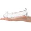 Прозрачный стеклянный фаллоимитатор 6’’ Glass Dildo With Veins Flat Base - 15,2 см. - Прозрачный стеклянный фаллоимитатор 6’’ Glass Dildo With Veins Flat Base - 15,2 см.