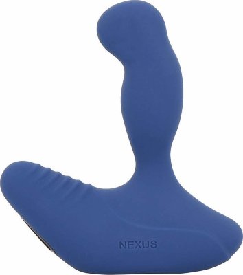 Синий вибромассажер простаты NEXUS REVO 2.0 с вращающейся головкой  Цена 20 644 руб. Длина: 14.5 см. Диаметр: 3.2 см. Инновационный стимулятор простаты от Nexus оснащен автономно вращающейся головкой. Это ваш секрет острого и незабываемого оргазма. Благодаря анатомически правильному наклону он направленно воздействует на мужскую точку G. Широкое основание играет роль безопасного ограничителя. Усеянное мелкими рельефными шипами, оно обеспечивает дополнительную стимуляцию промежности. Revo имеет шесть программ, которые можно использовать по отдельности или последовательно: без вибрации с медленным вращением головки, непрерывная вибрация с медленным вращением головки, вибропульсация с медленным вращением головки, без вибрации с быстрым вращением головки, непрерывная вибрация с быстрым вращением головки, вибропульсация с быстрым вращением головки. Он имеет мощный и тихий моторчик, который не отвлекает посторонним шумом. Каркас выполнен из усиленного пластика, корпус — из водонепроницаемого силикона. Это обеспечивает функциональность и долговечность вибромассажера. Массажер работает от внутреннего аккумулятора, батарейки ему не нужны. В комплект входит уникальная площадка для зарядки и универсальный USB-кабель, который позволит зарядить устройство от ПК. Используйте с лубрикантом на водной основе. Рабочая длина - 10 см. Страна: Великобритания. Материал: силикон. Батарейки: встроенный аккумулятор.