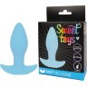 Голубая анальная втулка Sweet Toys - 8,5 см.