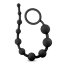Черная анальная цепочка 10 Anal Beads - 31,8 см.  Цена 2 323 руб. - Черная анальная цепочка 10 Anal Beads - 31,8 см.