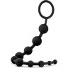 Черная анальная цепочка 10 Anal Beads - 31,8 см.