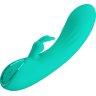 Зеленый мини-вибратор DJ Stick - 12,7 см.