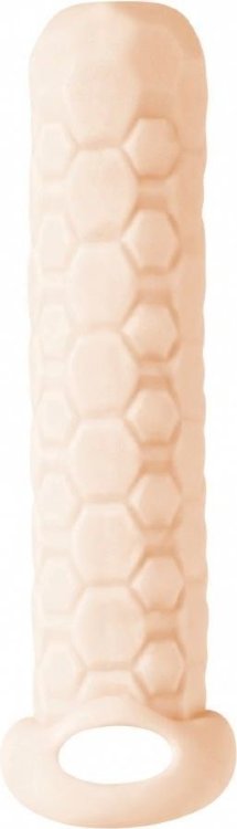 Телесный фаллоудлинитель Homme Long - 13,5 см.
