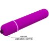 Фиолетовая вытянутая вибропуля - 10,2 см.