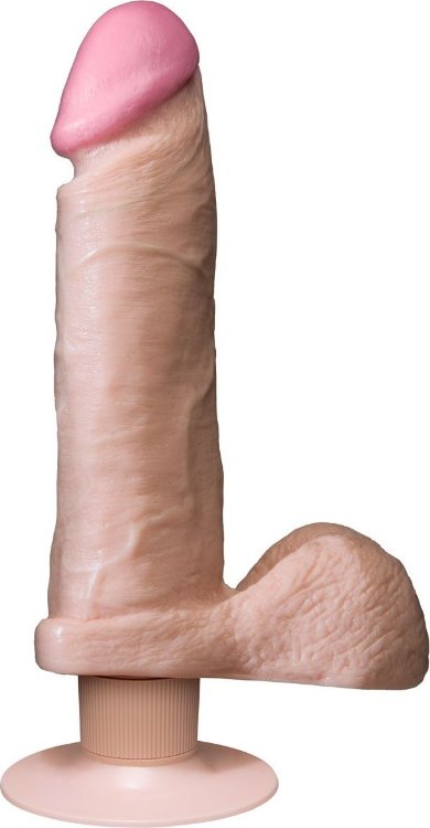 Вибромассажер реалистичной формы The Realistic Cock Vibrating 8” - 23,6 см.