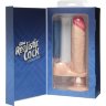 Вибромассажер реалистичной формы The Realistic Cock Vibrating 8” - 23,6 см.