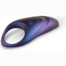 Фиолетовое эрекционное виброкольцо Neptune с пультом