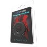 Чёрное эрекционное кольцо Spartan