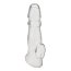 Прозрачная насадка для пениса Girthy Penis Enhancing Sleeve Extension - 17,1 см. - Прозрачная насадка для пениса Girthy Penis Enhancing Sleeve Extension - 17,1 см.