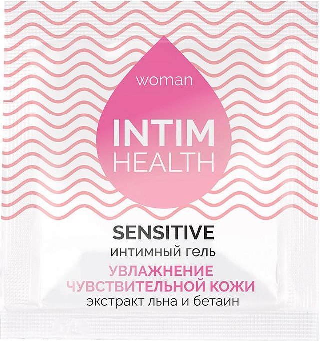 Саше интимного геля на водной основе Intim Health Sensitive - 3 гр.