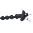 Черные анальные бусы с вибрацией и пультом ДУ 28X Remote Control Vibrating Silicone Anal Beads - 19 см. - Черные анальные бусы с вибрацией и пультом ДУ 28X Remote Control Vibrating Silicone Anal Beads - 19 см.