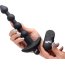 Черные анальные бусы с вибрацией и пультом ДУ 28X Remote Control Vibrating Silicone Anal Beads - 19 см. - Черные анальные бусы с вибрацией и пультом ДУ 28X Remote Control Vibrating Silicone Anal Beads - 19 см.