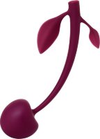 Бордовая вагинальная вишенка WILD CHERRY - 14,5 см.