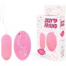 Розовое виброяйцо Sexy Friend с 10 режимами вибрации