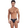 Черные мужские трусы-брифы с декоративным пояском Misty Brief