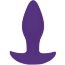 Фиолетовая коническая анальная вибровтулка с ограничителем - 8,5 см.  Цена 1 288 руб. - Фиолетовая коническая анальная вибровтулка с ограничителем - 8,5 см.