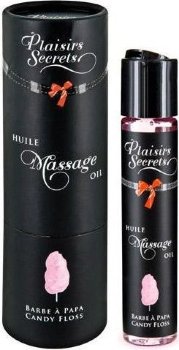 Массажное масло с ароматом сладкой ваты Huile de Massage Gourmande Barbe à Papa - 59 мл.