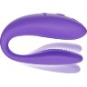 Фиолетовый вибромассажер для пар We-Vibe Sync Go