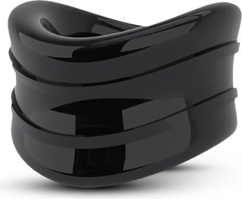 Черное эрекционное кольцо на мошонку Beef Ball Stretcher Snug