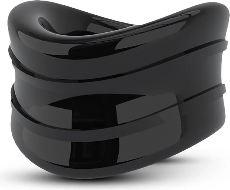 Черное эрекционное кольцо на мошонку Beef Ball Stretcher Snug