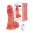 Телесный силиконовый вибратор-реалистик - 16,5 см.  Цена 8 458 руб. - Телесный силиконовый вибратор-реалистик - 16,5 см.