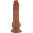 Карамельный фаллоимитатор с эффектом скользящей кожи Catoblepas - 20,6 см. - Карамельный фаллоимитатор с эффектом скользящей кожи Catoblepas - 20,6 см.