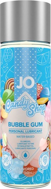 Смазка на водной основе Candy Shop Bubblegum с ароматом жвачки - 60 мл.