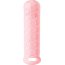 Розовый фаллоудлинитель Homme Long - 15,5 см.  Цена 1 345 руб. - Розовый фаллоудлинитель Homme Long - 15,5 см.