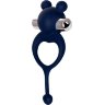 Синее виброкольцо с хвостиком JOS MICKEY