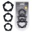 Набор из 3 эрекционных колец Beaded Silicone Cockring Set  Цена 2 903 руб. - Набор из 3 эрекционных колец Beaded Silicone Cockring Set