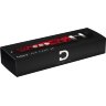 Красный беспроводной wand-вибратор Doxy Die Cast 3R с принтом в виде роз на рукояти - 28 см.