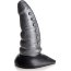 Серый фантазийный фаллоимитатор Beastly Tapered Bumpy Silicone Dildo - 21 см. - Серый фантазийный фаллоимитатор Beastly Tapered Bumpy Silicone Dildo - 21 см.
