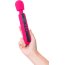 Ярко-розовый wand-вибратор Mashr - 23,5 см.  Цена 10 691 руб. - Ярко-розовый wand-вибратор Mashr - 23,5 см.