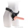 Телесный фаллоимитатор на присоске 9 Triple Density Cock with Balls - 24,1 см.