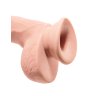 Телесный фаллоимитатор на присоске 9 Triple Density Cock with Balls - 24,1 см.