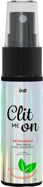 Клиторальный возбуждающий спрей Clit Me On Peppermint - 12 мл.