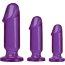 Набор из трех фиолетовых анальных фаллоимитаторов Crystal Jellies Anal Starter Kit  Цена 6 296 руб. - Набор из трех фиолетовых анальных фаллоимитаторов Crystal Jellies Anal Starter Kit