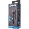 Открытая дымчатая насадка с точками и рёбрами ToyFa XLover - 11,5 см.